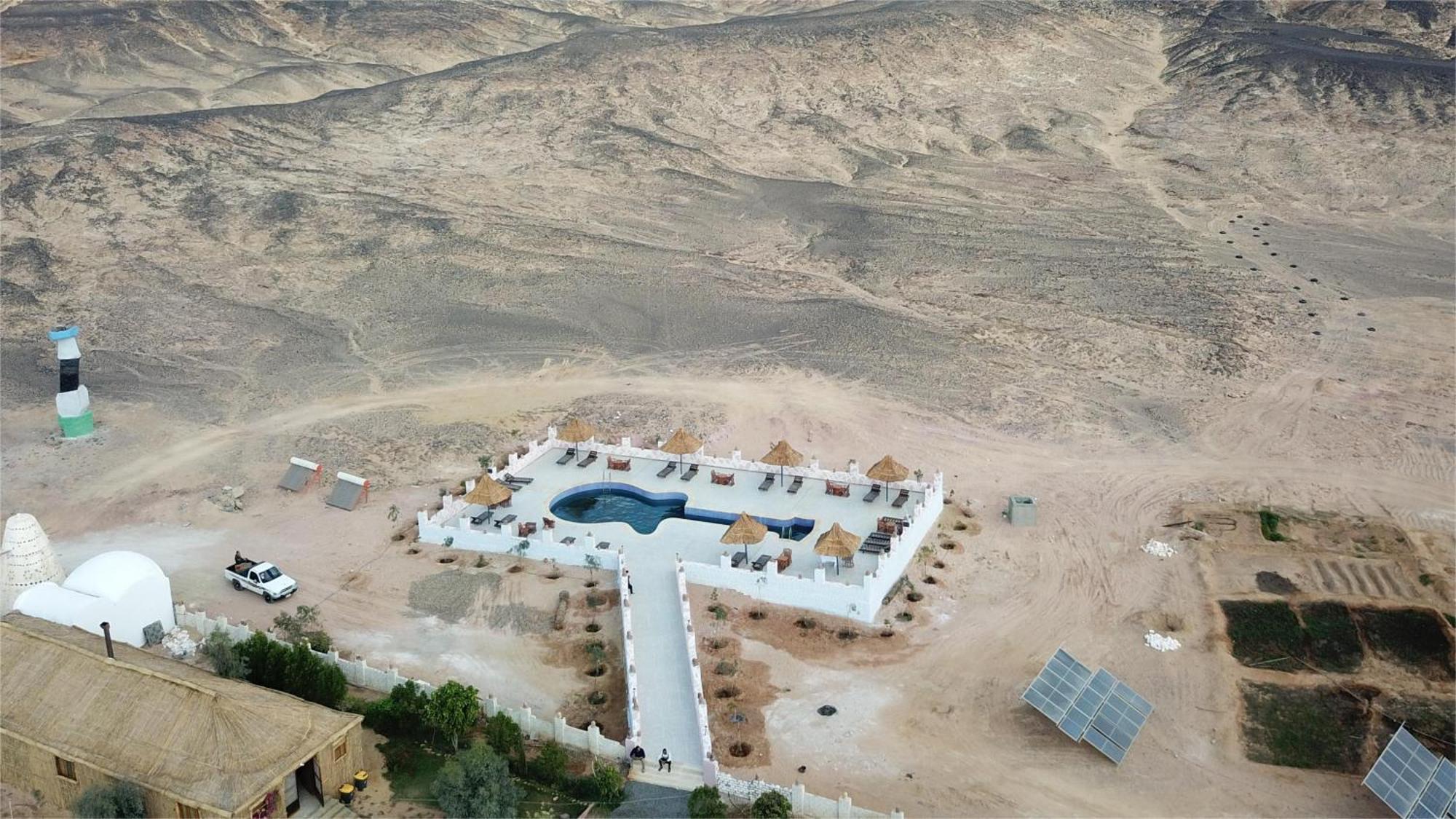 Hotel B&W Sahara Sky Camp Farafra Exterior foto