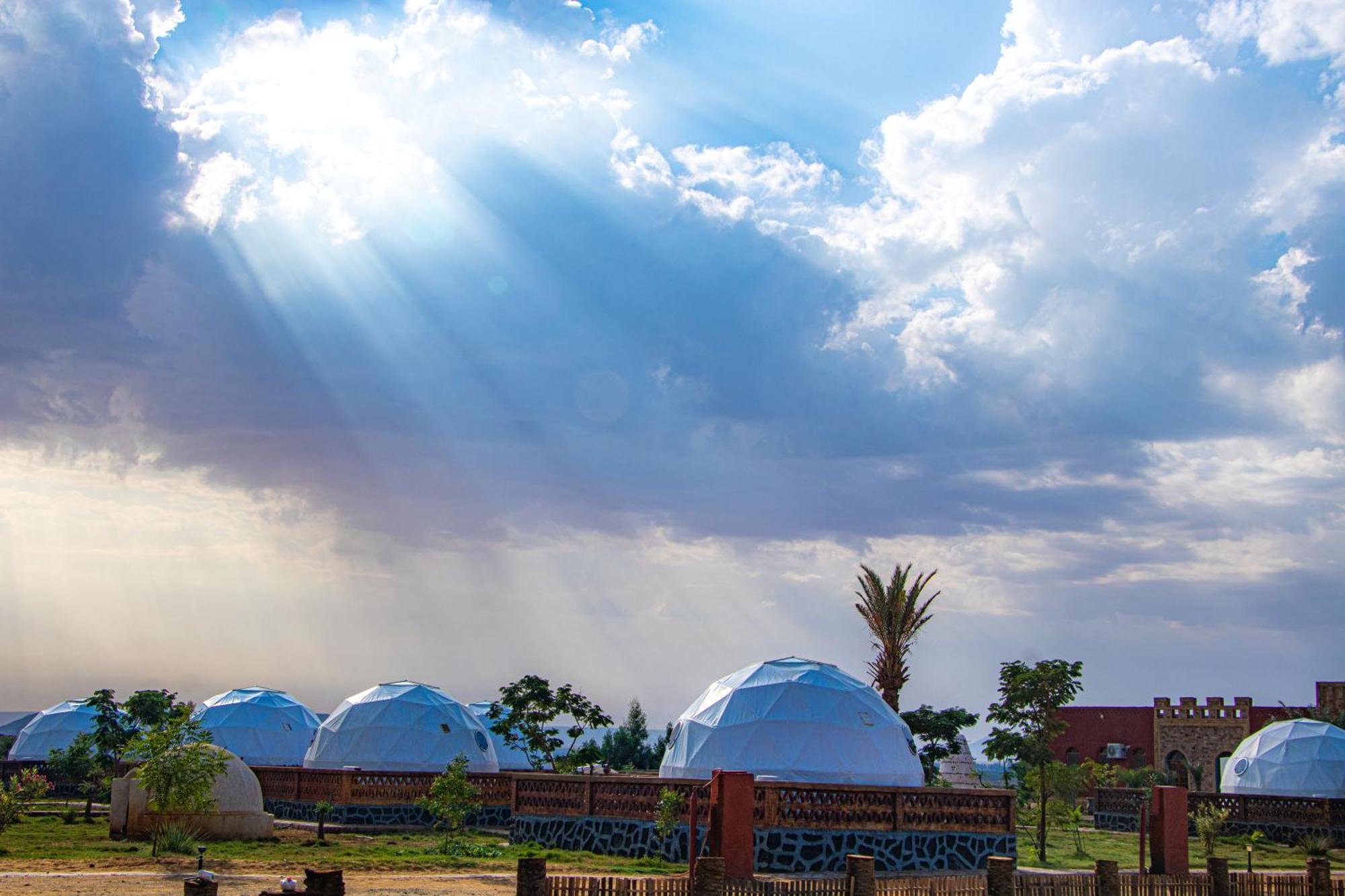 Hotel B&W Sahara Sky Camp Farafra Exterior foto